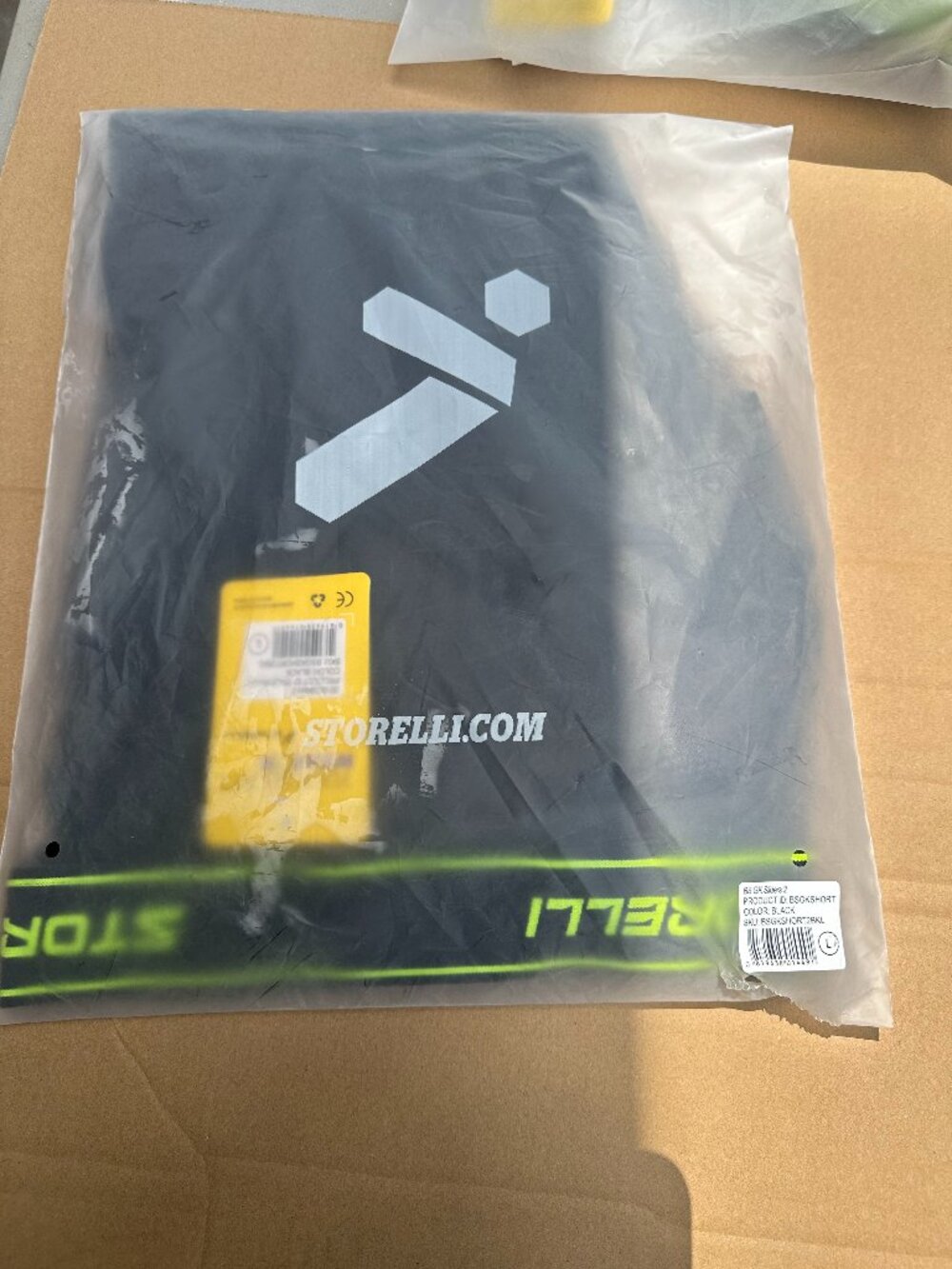 STORELLI BS GK SLIDERS 2 BLACK LARGE NIB - Picture 2 of 3